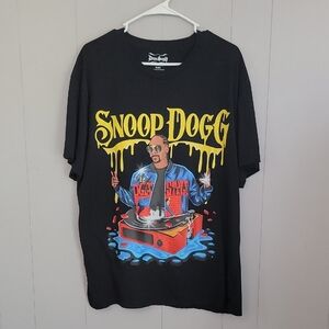 Snoop Dogg Men's Shirt XL Black Short Sleeve T-Shirt